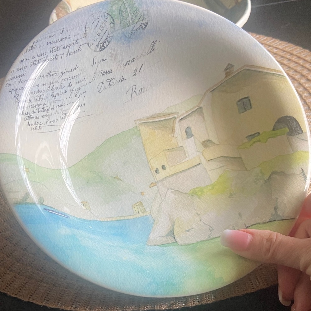 Set of Scenic Art Bowls - Hand crafted in ITALY 🇮🇹 - Picture 4 of 8